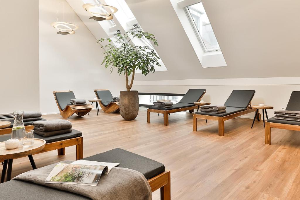 Posezení v ubytování WeinHotel Fritz Walter