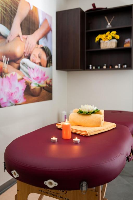 Lázně a/nebo wellness v ubytování Rubicon Garni Hotel