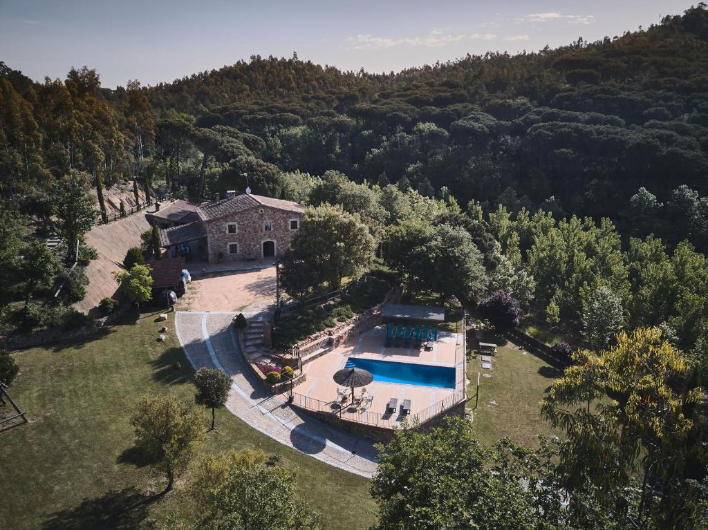 Πισίνα στο ή κοντά στο Masia Rural Can Salarichs