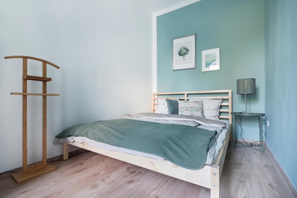 Posteľ alebo postele v izbe v ubytovaní Caring Family Apartment Close To The Center