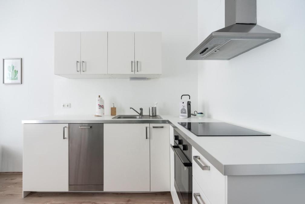 Kuchyňa alebo kuchynka v ubytovaní Caring Family Apartment Close To The Center