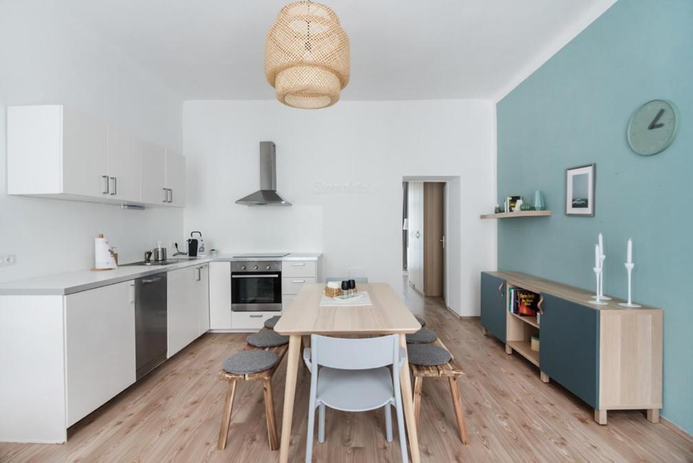 Kuchyňa alebo kuchynka v ubytovaní Caring Family Apartment Close To The Center
