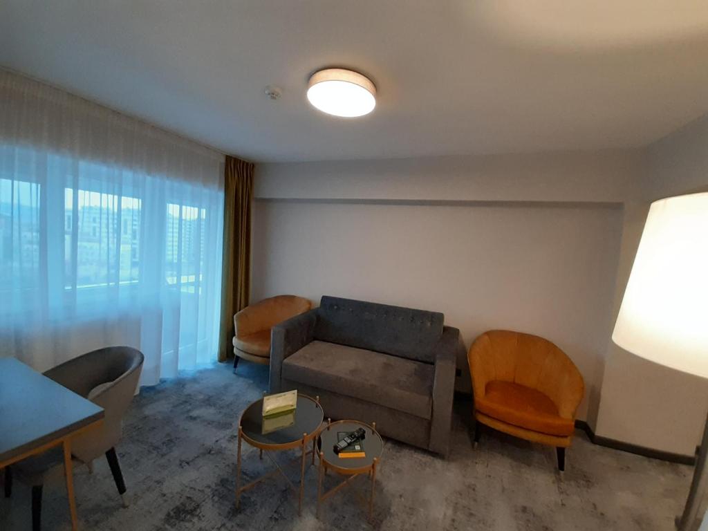 Posezení v ubytování Hotel Univers