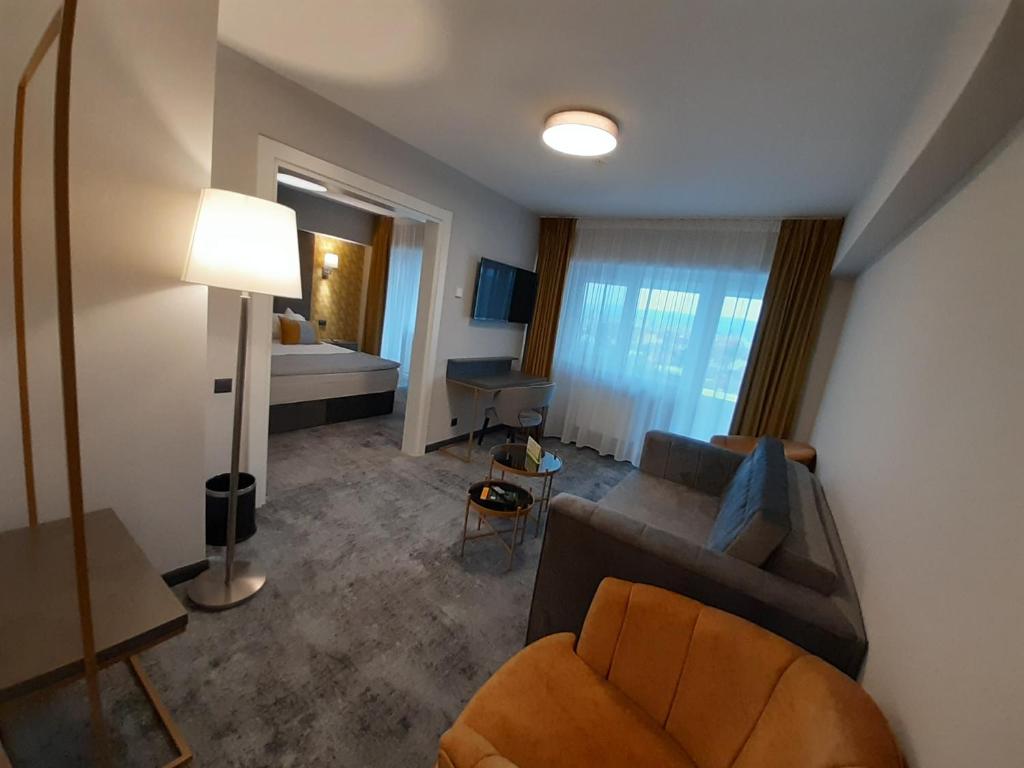 Posezení v ubytování Hotel Univers