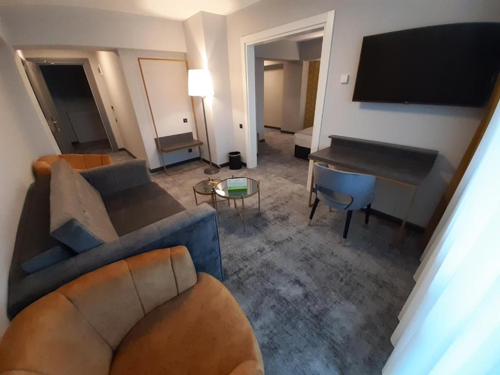 Posezení v ubytování Hotel Univers