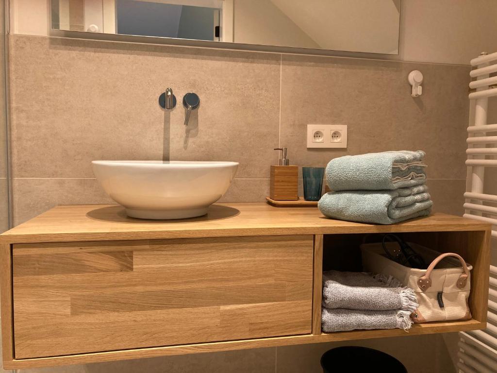Koupelna v ubytování B&B Waterput 1