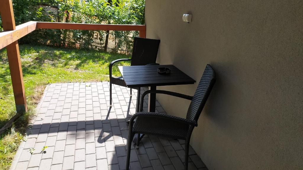 Patio nebo venkovní prostory v ubytování Apartmány Orlová