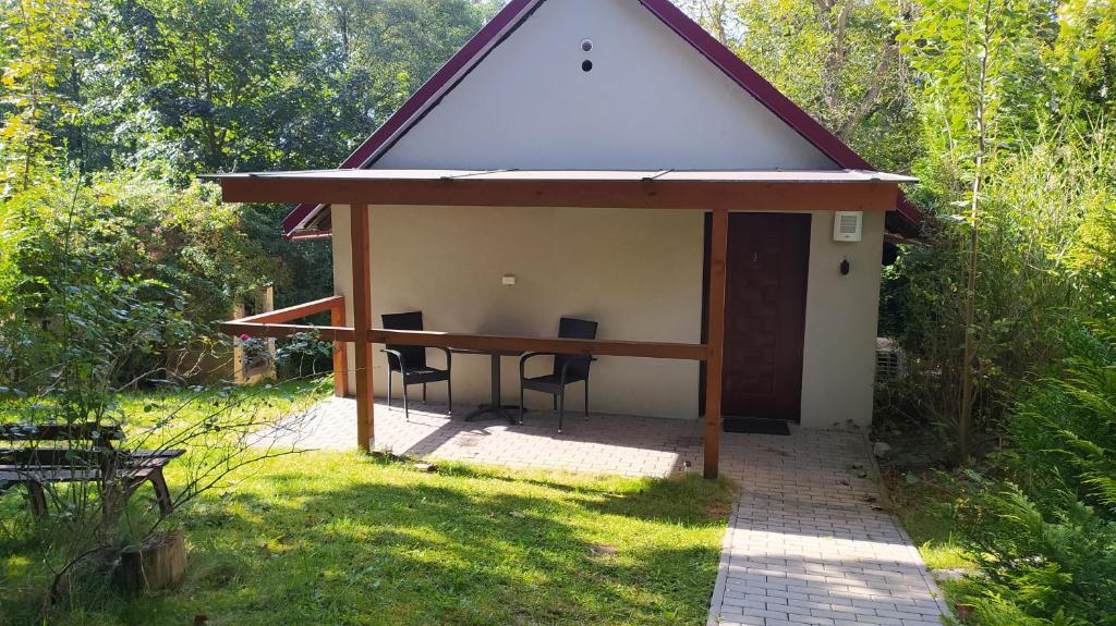 Zahrada ubytování Apartmány Orlová