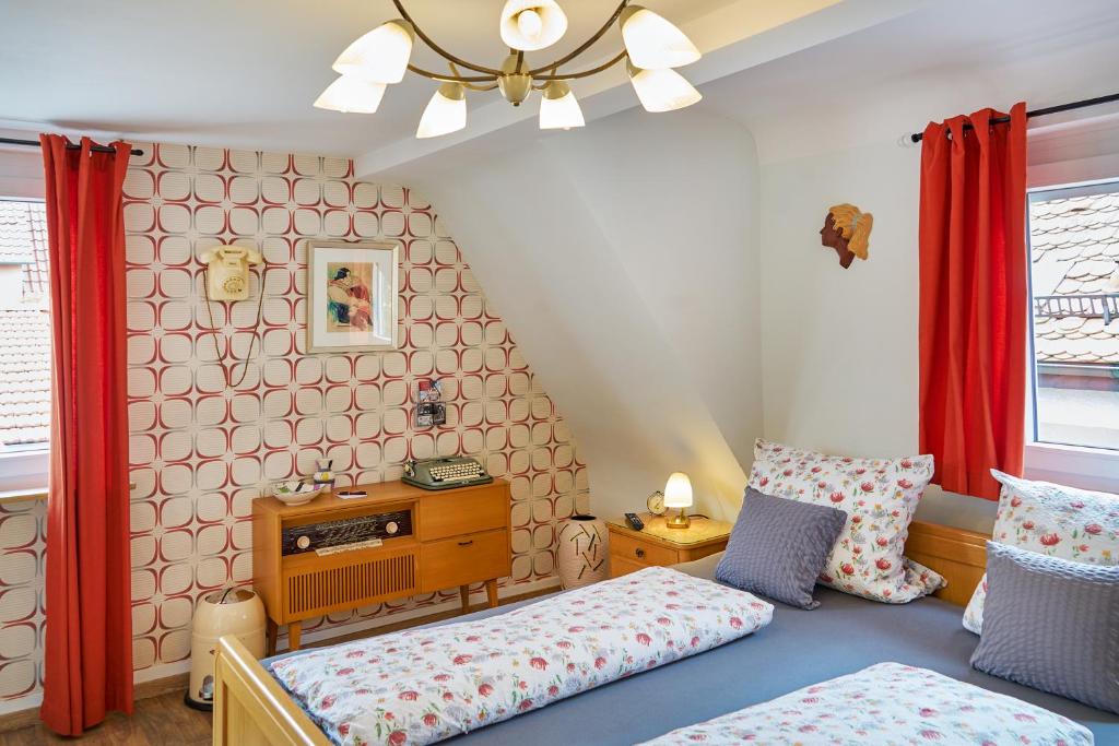 Pension Amthof - Double Room With Private Bathroom