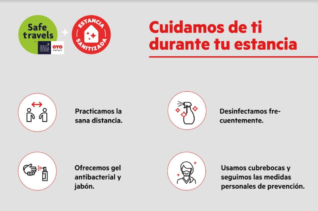 Certifikát, hodnocení, plakát nebo jiný dokument vystavený v ubytování Guadalajara Express Tonala