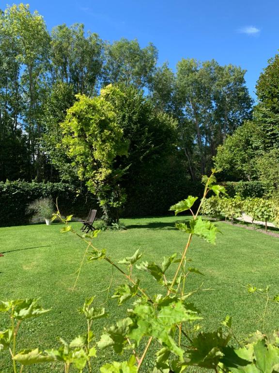 Zahrada ubytování L'Orée de Giverny