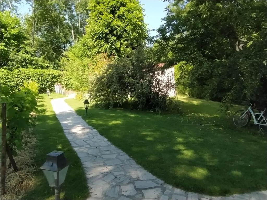 Zahrada ubytování L'Orée de Giverny