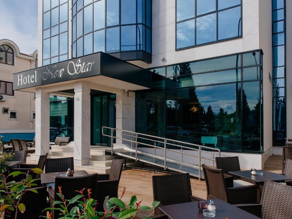 Area soggiorno di Hotel New Star