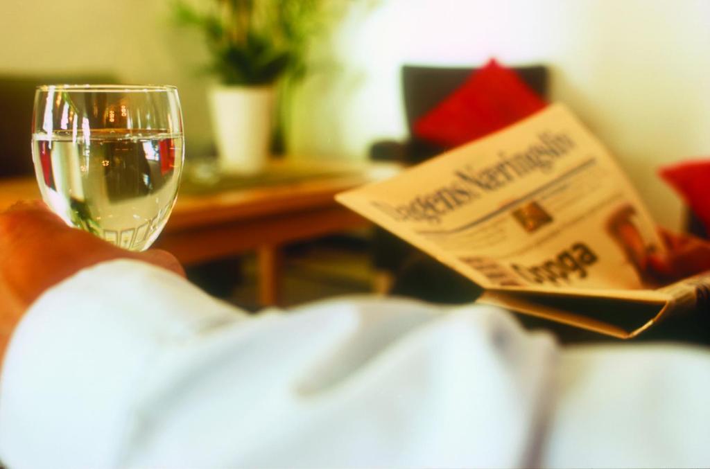 Nápoje v ubytování Hotell Charlottenberg