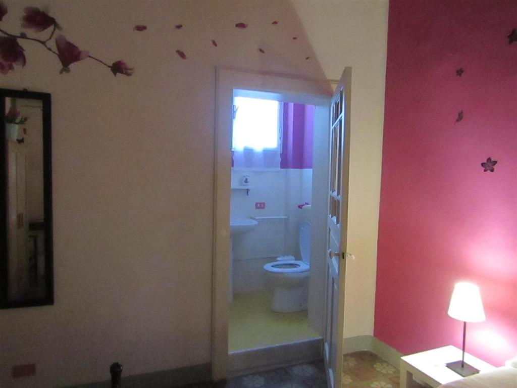 Koupelna v ubytování Bed & Breakfast StradaNuova
