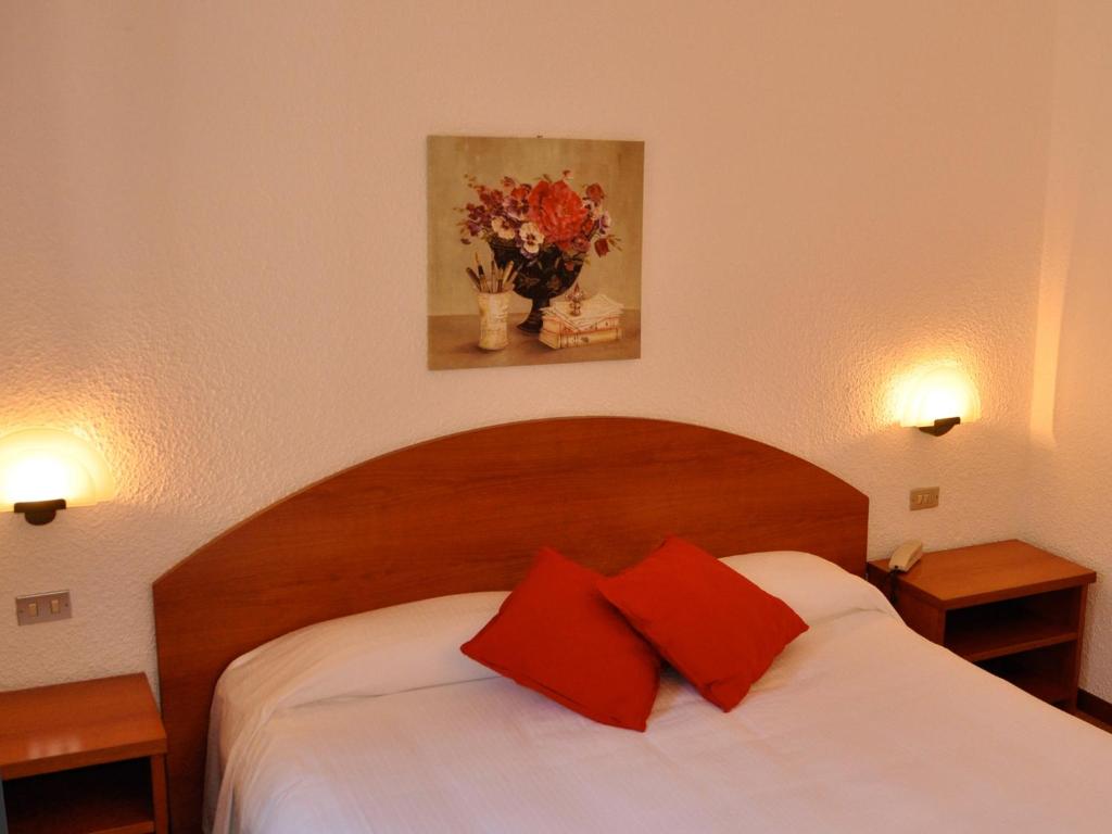 Postel nebo postele na pokoji v ubytování Golf Hotel