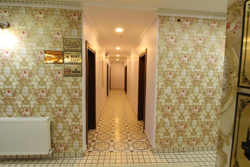 Koupelna v ubytování HOTEL ÜMİT YENİKAPI