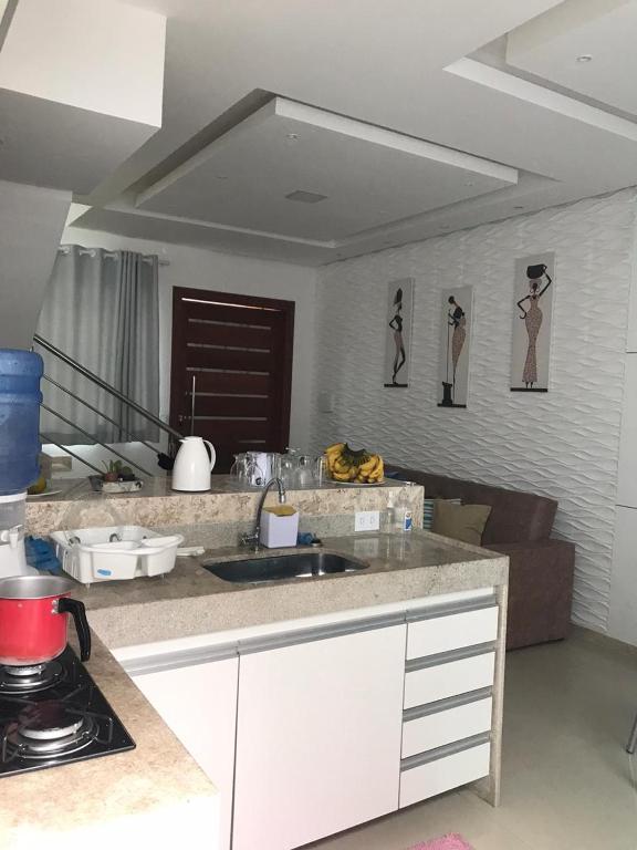  Flat - Vila dos diamantes - 150m da praia