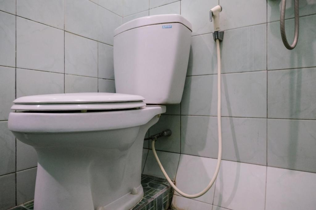 Koupelna v ubytování Hotel Taman Indah
