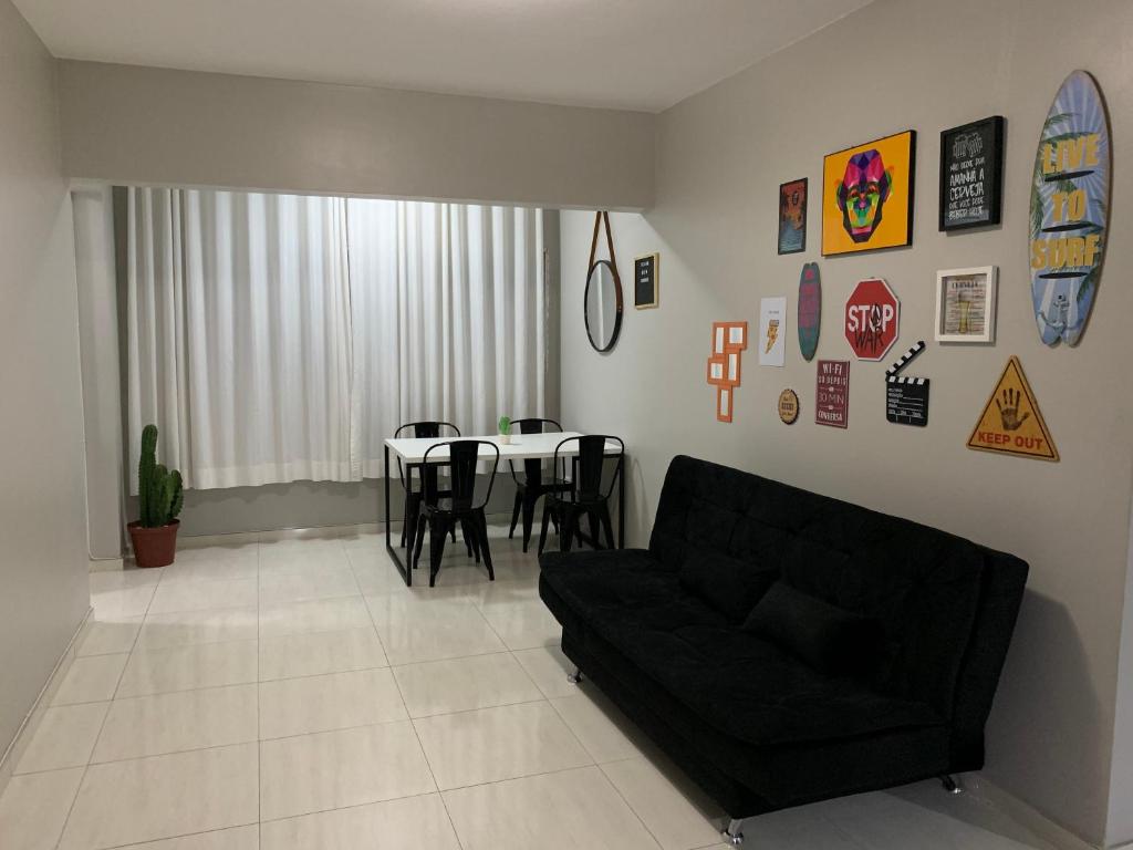  Apartamento Pé na Areia - Santos