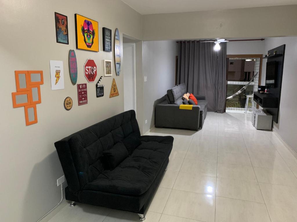  Apartamento Pé na Areia - Santos
