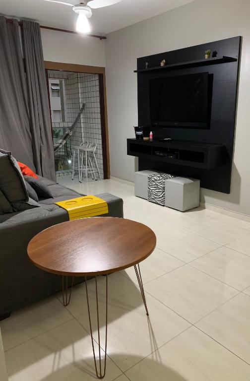  Apartamento Pé na Areia - Santos