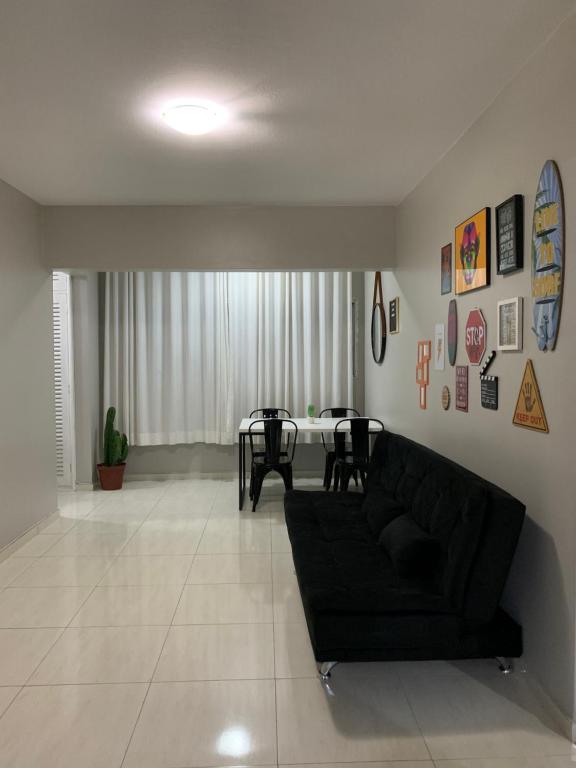  Apartamento Pé na Areia - Santos