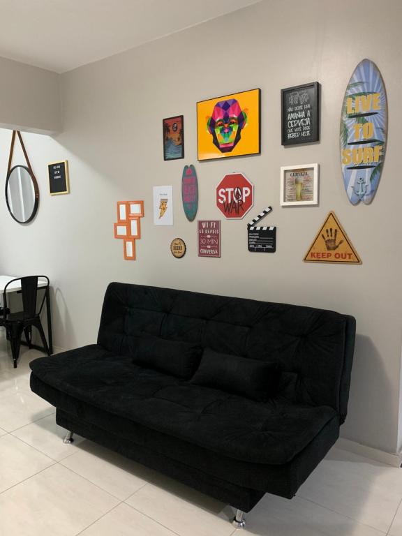  Apartamento Pé na Areia - Santos