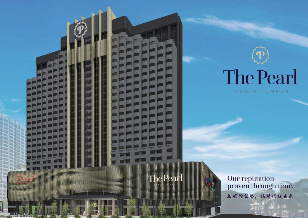 a rendering of a rendering of the pearl hotel at The Pearl Kuala Lumpur in Kuala Lumpur