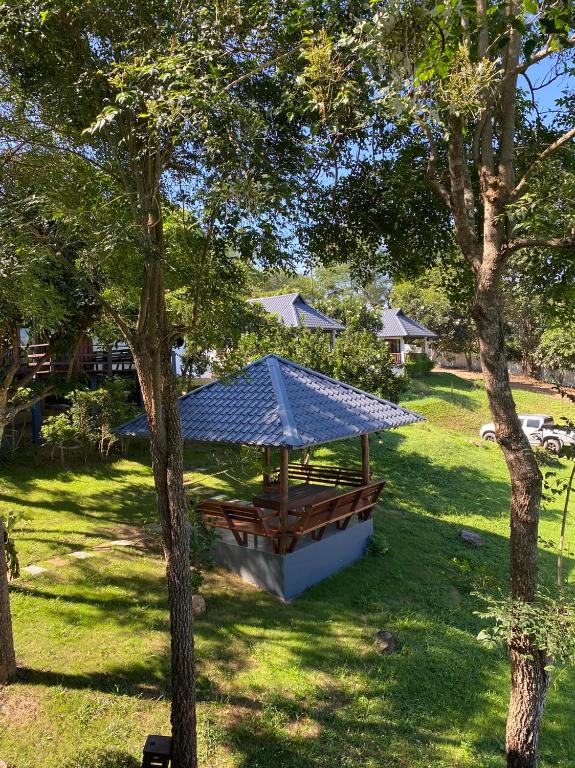 Zahrada ubytování Diamond Village Pai