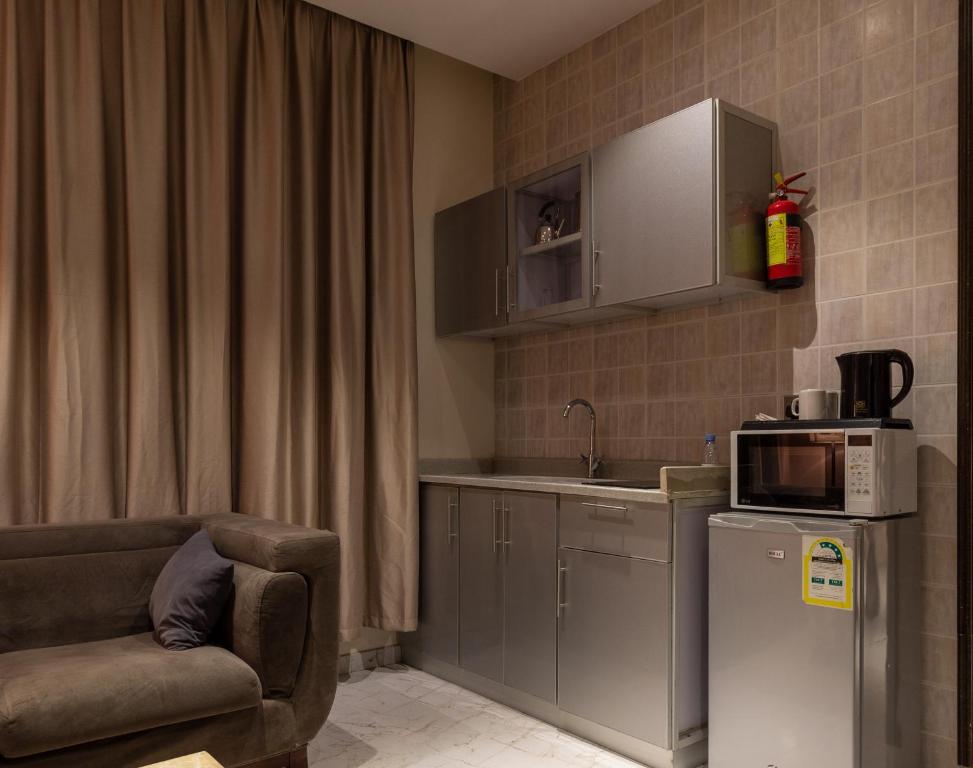 Kuchyň nebo kuchyňský kout v ubytování Toot House Alqaim