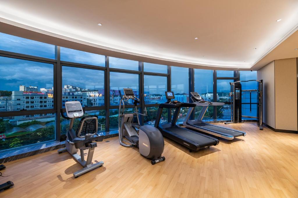 Fitness centrum a/nebo fitness zařízení v ubytování Mercure Shenzhen Longgang
