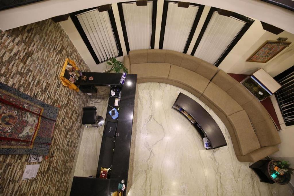 Posezení v ubytování Rinchen Hotel