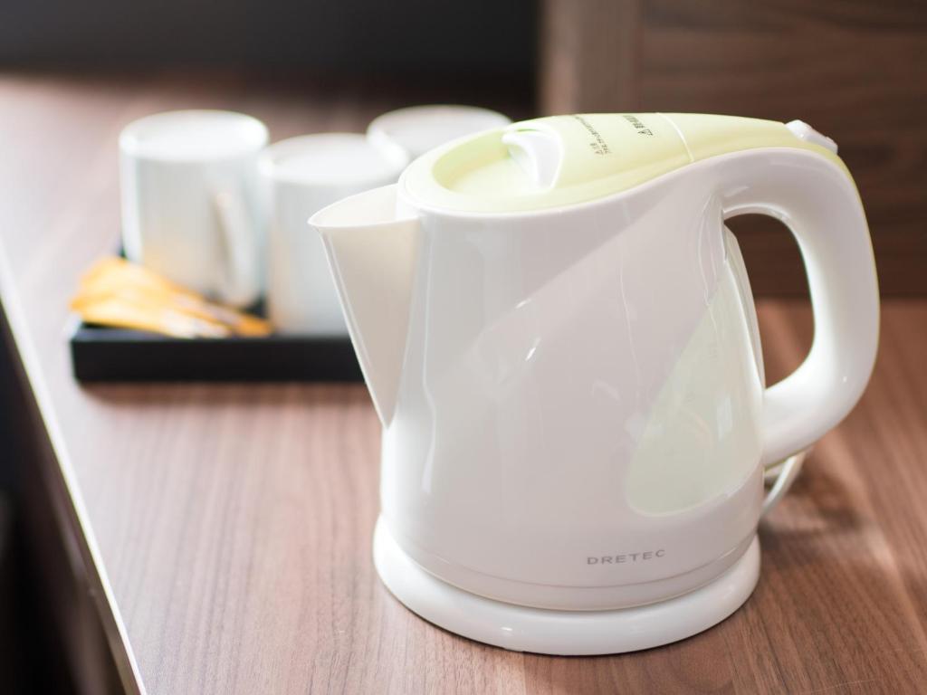 スーパーホテル水戸にあるコーヒーまたはお茶