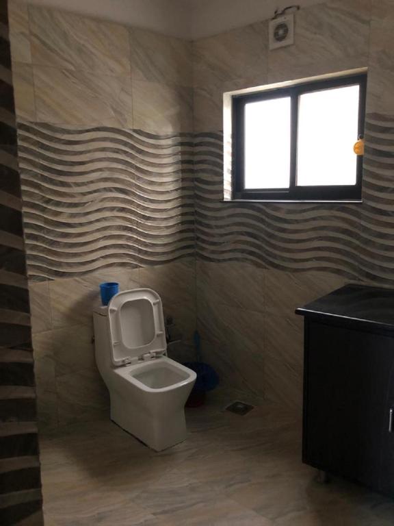 Koupelna v ubytování Rinchen Hotel