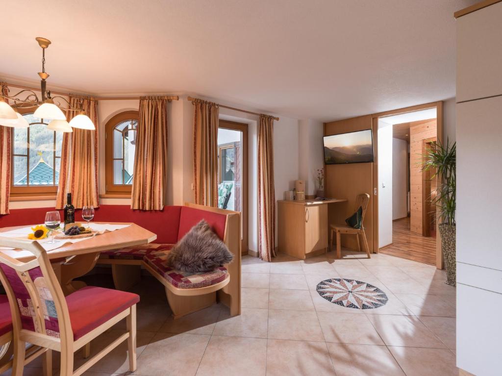 Posezení v ubytování Aparthotel Gallahaus