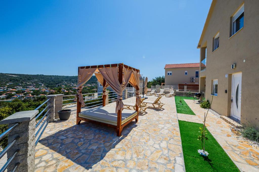 Balkón alebo terasa v ubytovaní OLEA Resort