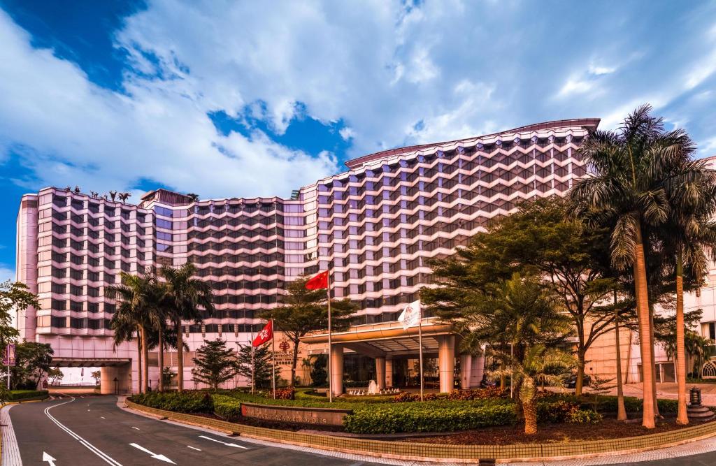 a rendering of the trump international hotel las vegas at Harbour Plaza Metropolis in Hong Kong