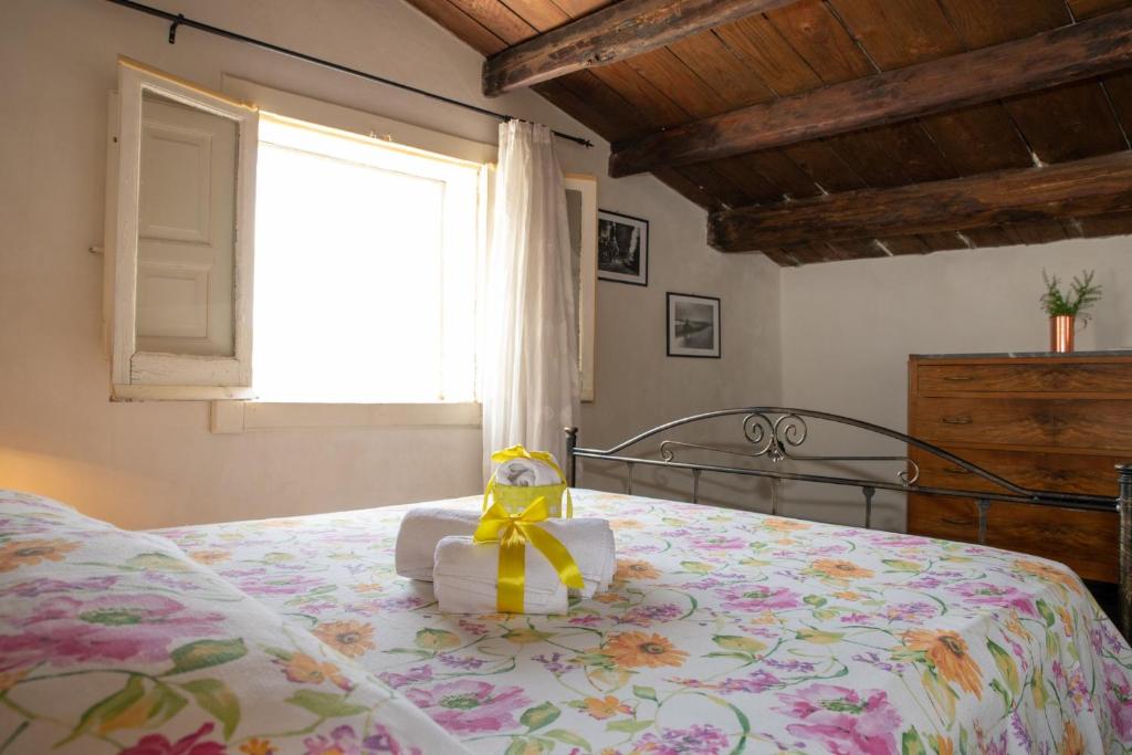 Postel nebo postele na pokoji v ubytování Bed & Breakfast StradaNuova