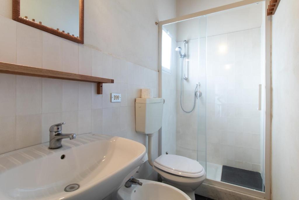 Koupelna v ubytování Bed & Breakfast StradaNuova