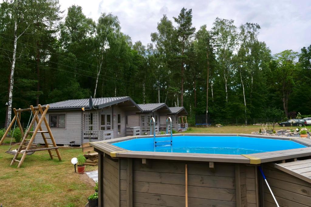 Bazén v ubytování Podlasem21 nebo v jeho okolí