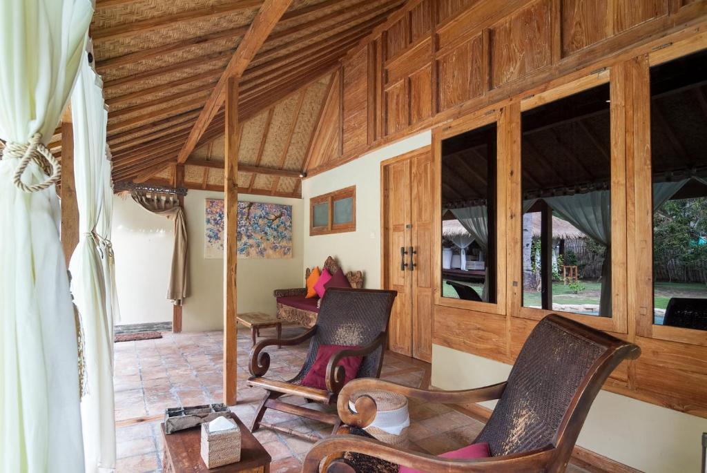 Istumisnurk majutusasutuses Dolcemare Resort