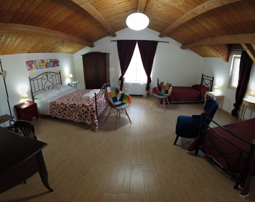 Postel nebo postele na pokoji v ubytování Residenza delle Grazie