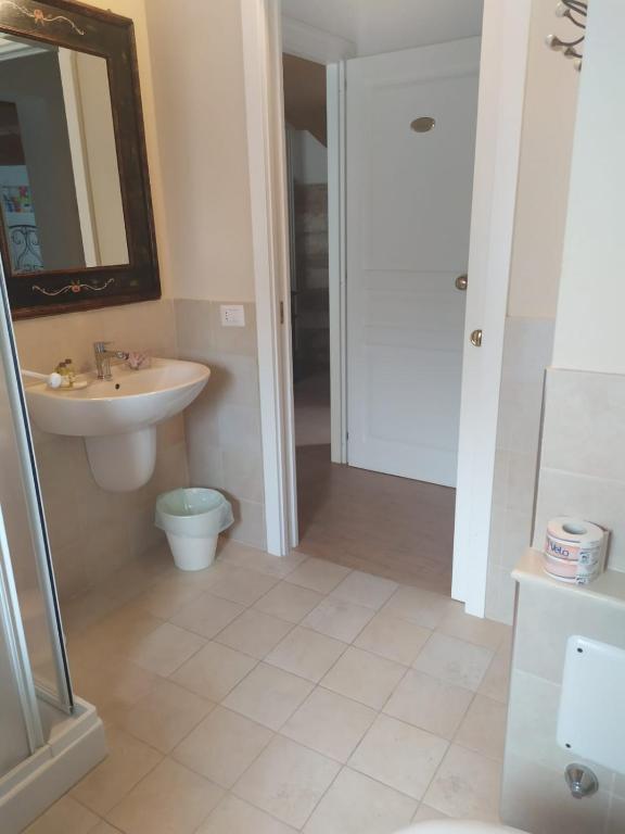 Koupelna v ubytování Residenza delle Grazie