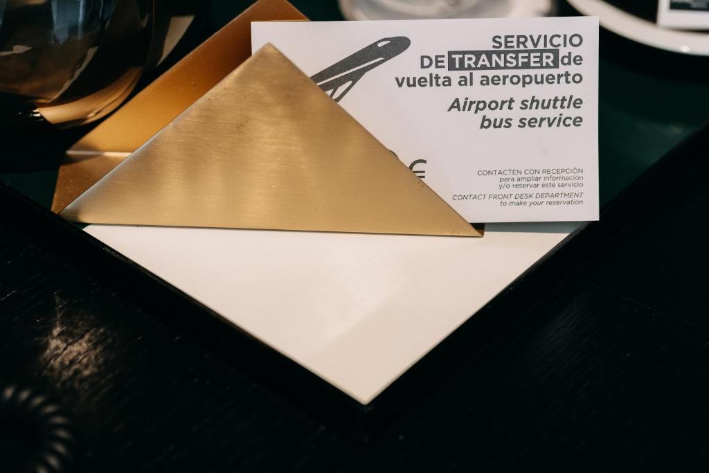 Certifikát, ocenenie alebo iný dokument vystavený v ubytovaní Soho Boutique Colón