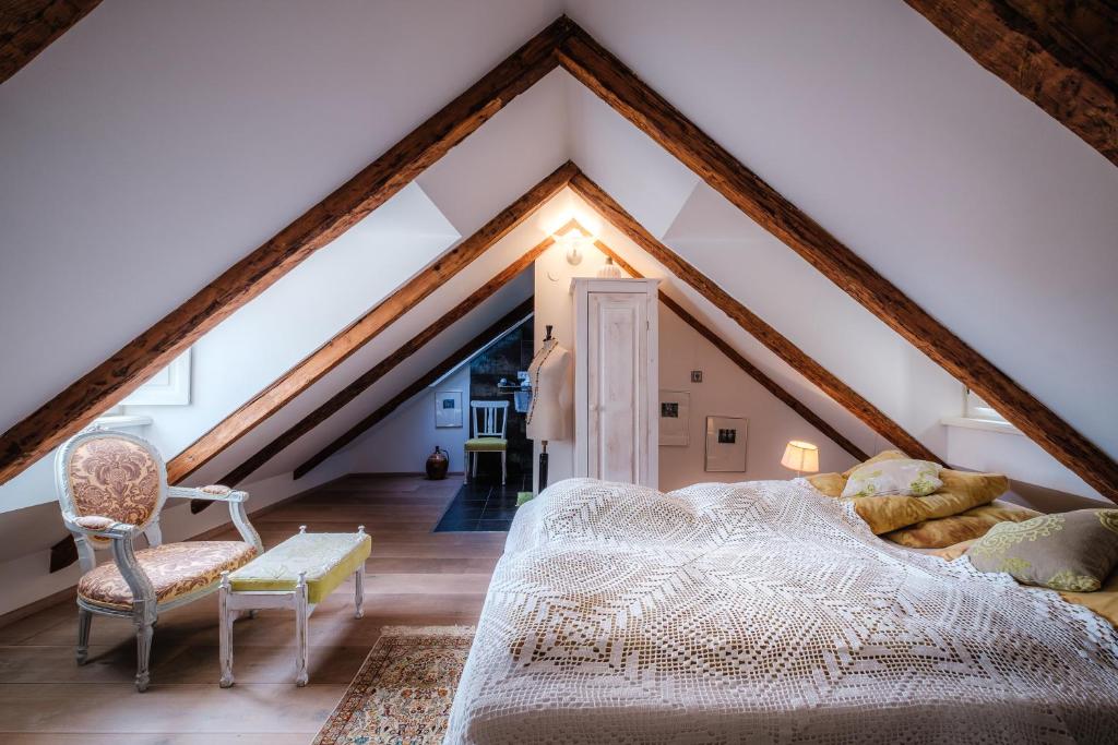Posteľ alebo postele v izbe v ubytovaní Dubrovnik Luxury Apartments