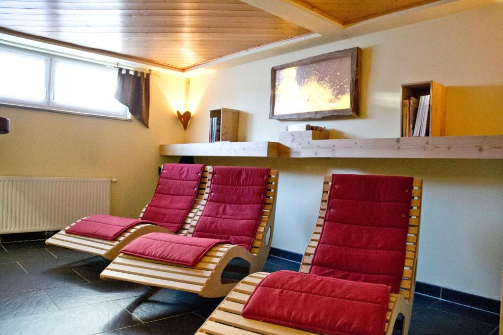 Posezení v ubytování Pension Waldesruh/Halseralm