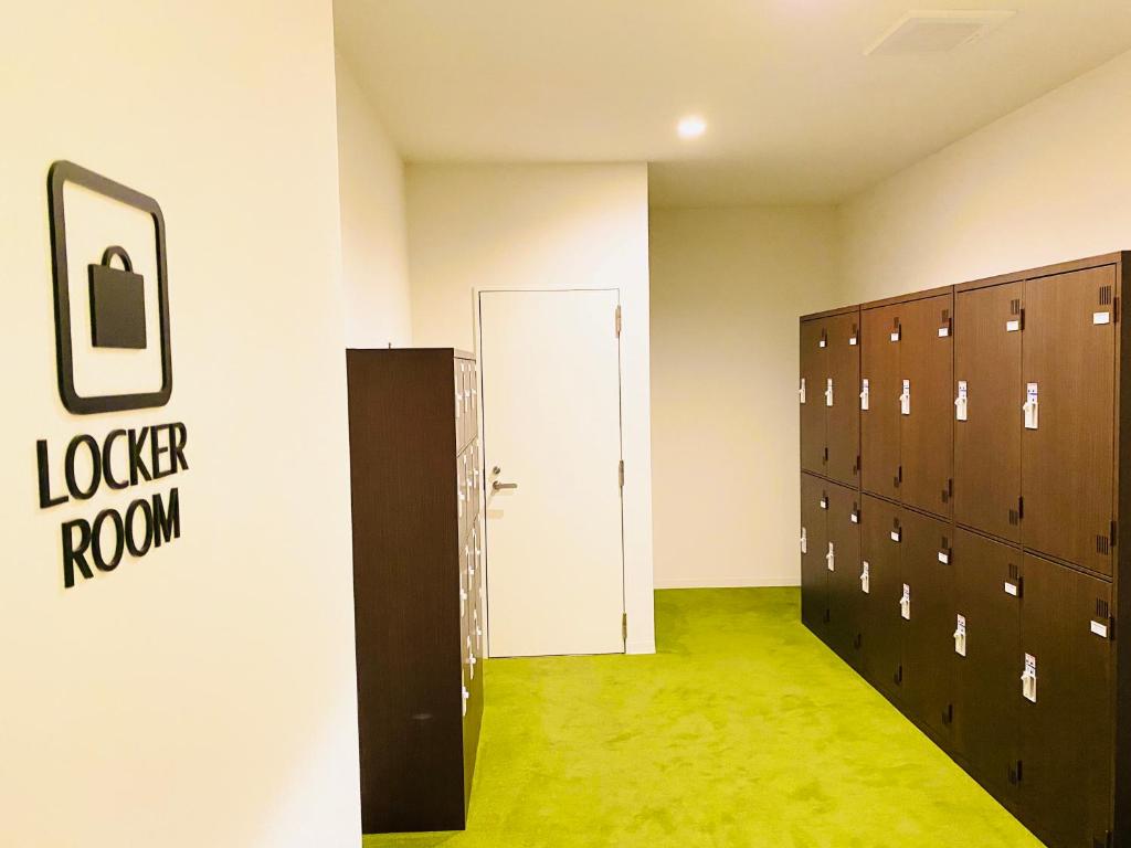Certifikát, hodnocení, plakát nebo jiný dokument vystavený v ubytování Hostel ilfaro Kurume