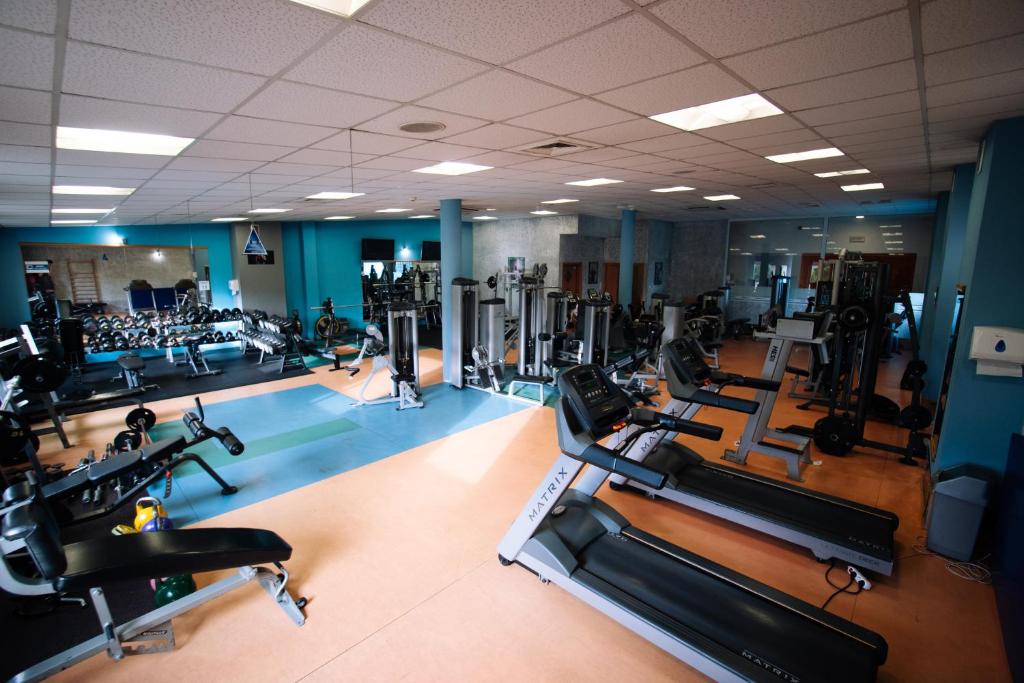 Fitness centrum a/nebo fitness zařízení v ubytování Karpackie Pokoje