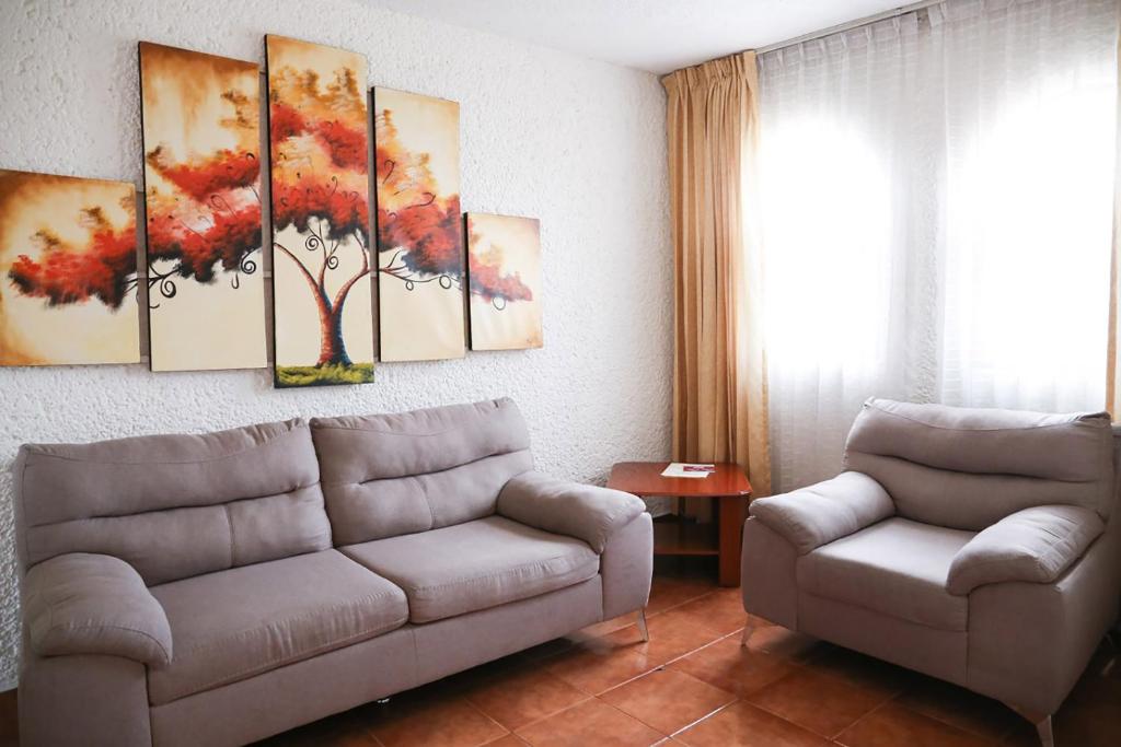 Posezení v ubytování Hotel & Suites Villa del Sol